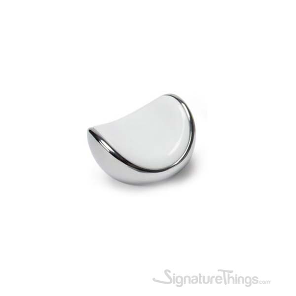 Polished Chrome + White